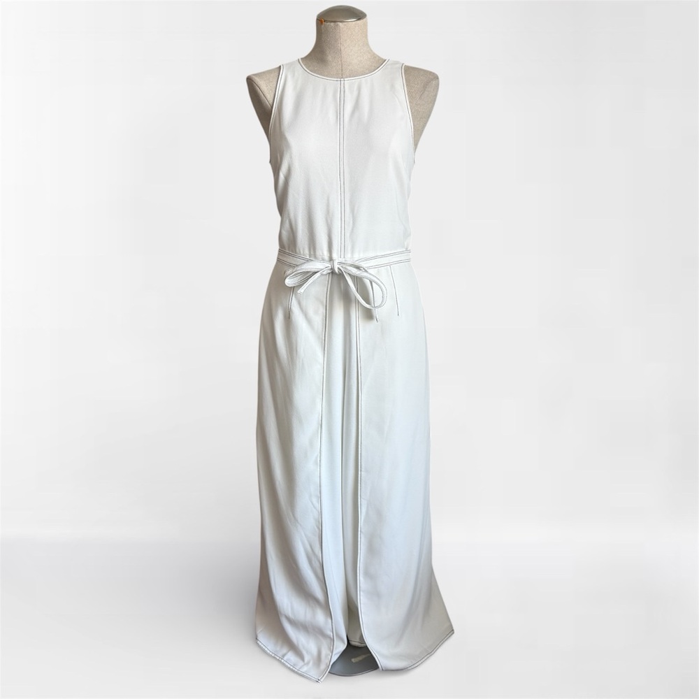 Joie White Mairead Jumpsuit Size 6